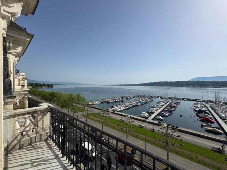 Magnifique appartement de 7.5 pièces avec vue imprenable sur le lac - quai Wilson