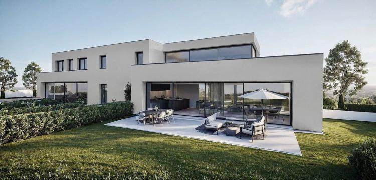 Nouvel appartement contemporain sur plan