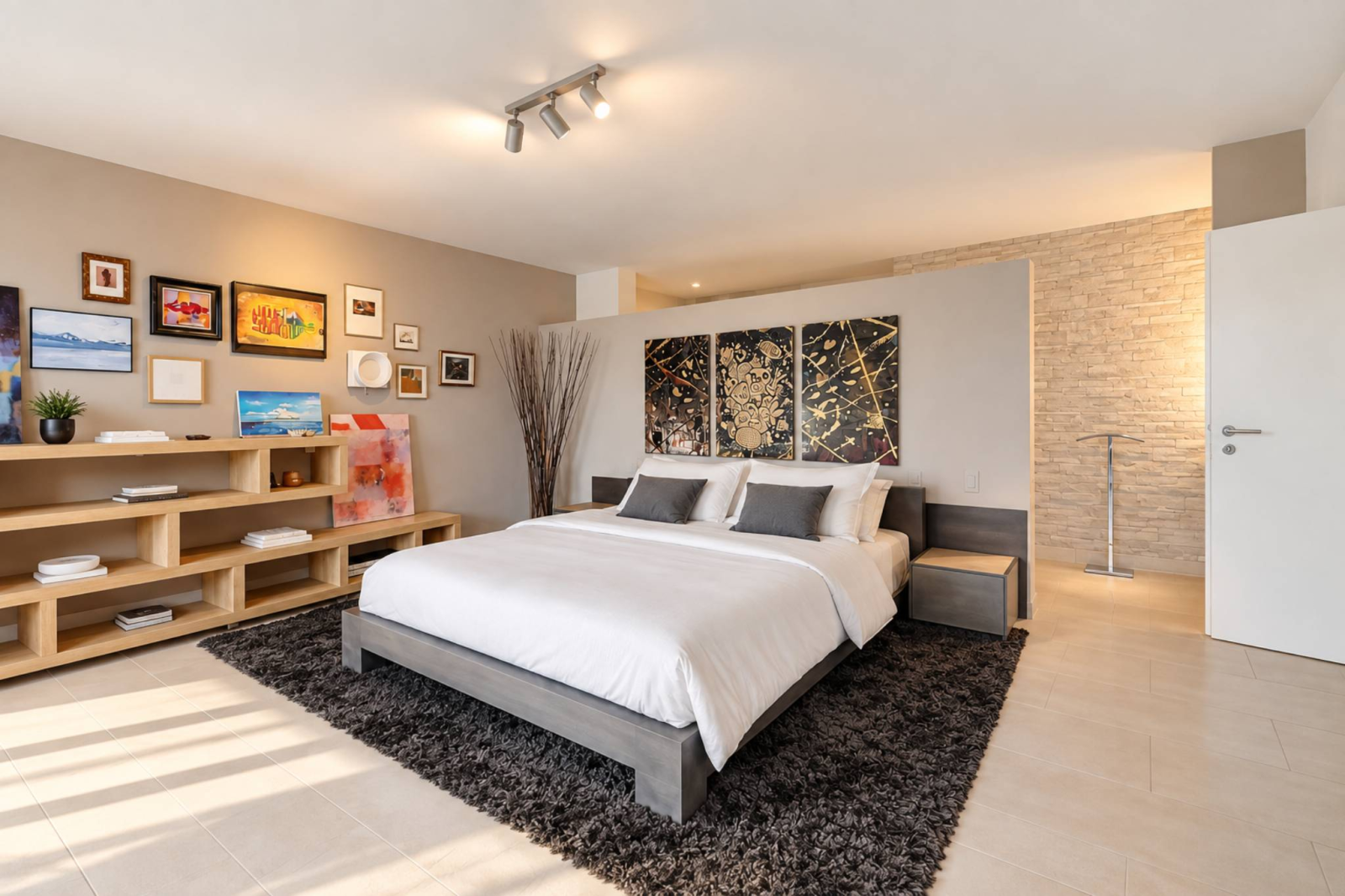 Duplex contemporain avec jardin privatif et vue sur les Alpes à Pully Sud