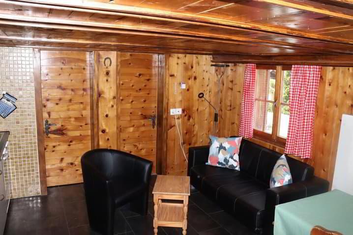 Charmanter Walliser Stadel mit Panorama und Garage in Oberems