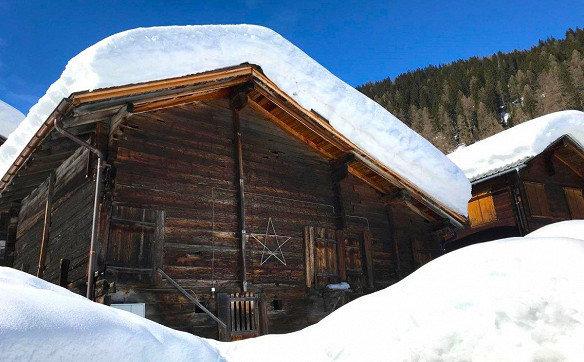 Stall zum Umbau in idyllischer Lage im Goms