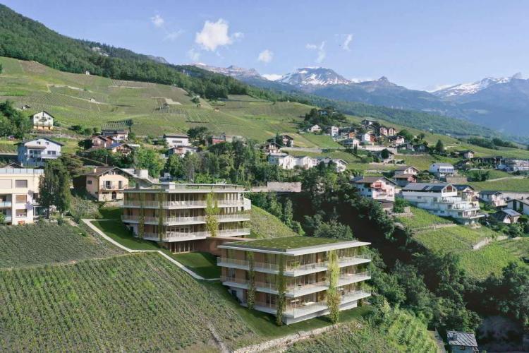 Wohnungen 3.5 Zimmer auf Plan in Corin