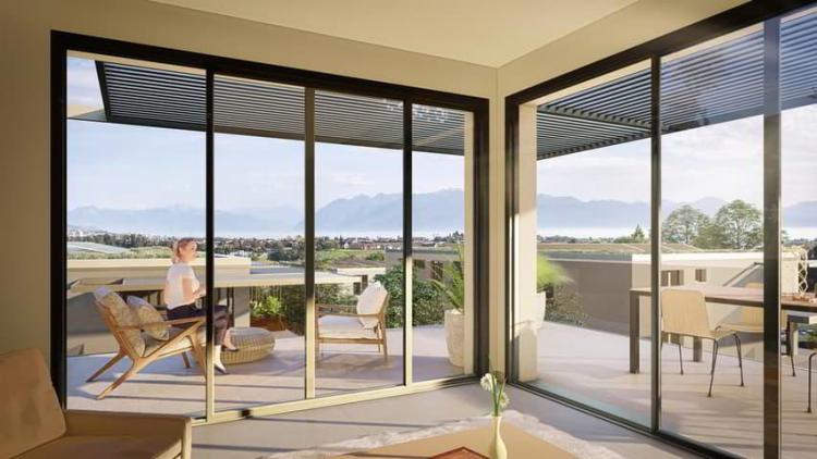 Splendide 4,5 pièces avec spacieux balcon au dernier étage