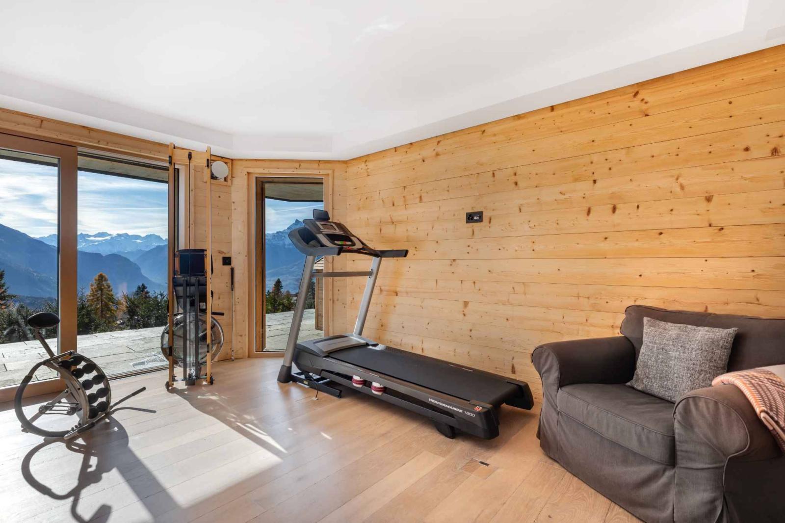 Chalet d'exception avec ascenseur privatif et vue imprenable