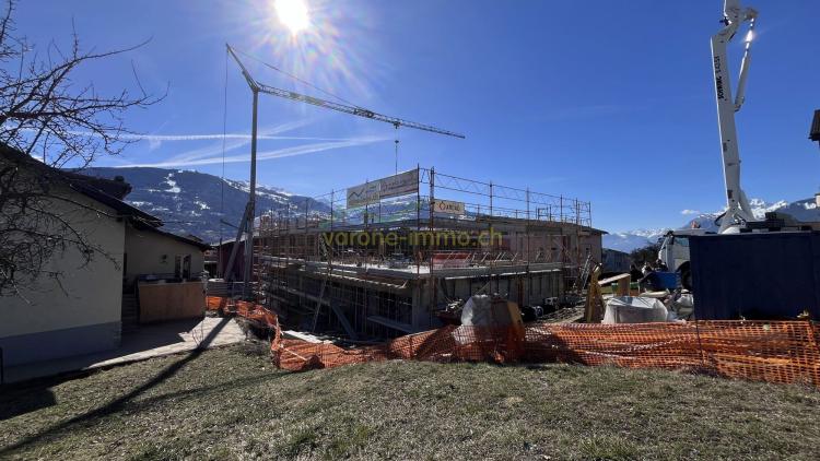 Nouvelle résidence Minergie à Roumaz /Savièse
