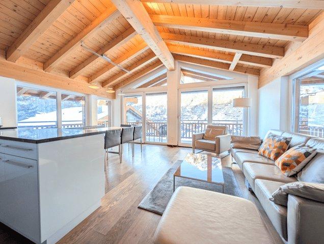 Hervorragende 5.5 Zimmer-Dachwohnung in Zermatt (Erstwohnung)
