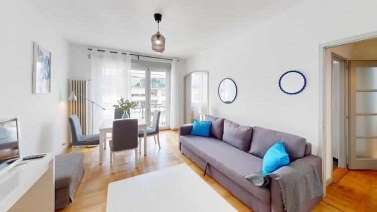 Lovely 1-bed with Balcony in Geneva's Charmilles District