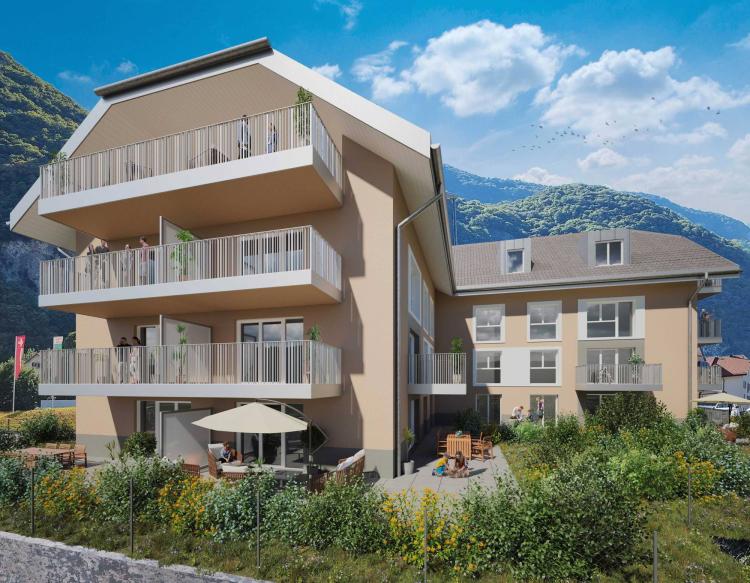 Apartment for sale, Route du Simplon 2 (Roche, Switzerland)
