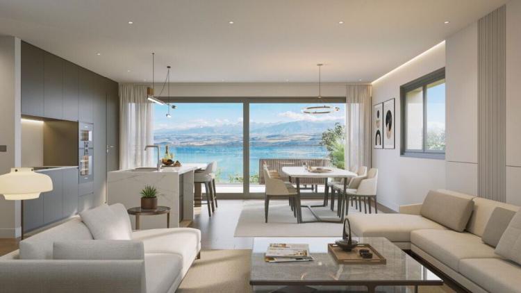 6 MAISONS NEUVES A VILLARS-BURQUIN AVEC VUE PLONGEANTE SUR LE LAC !
