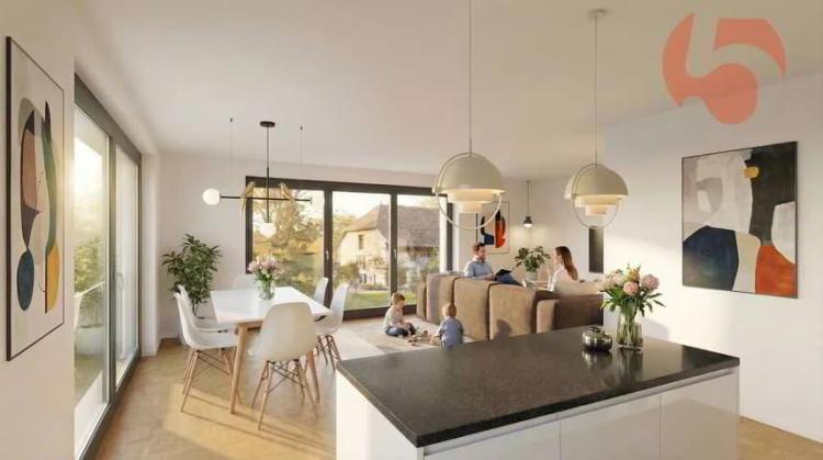 4.5 pièces neuf avec terrasse et jardin privatifs