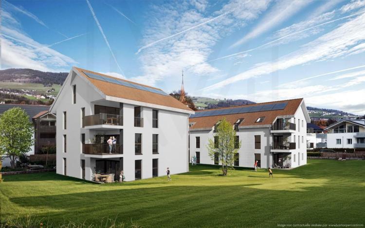 Dernier lot, appartement 4,5 pièces au 1er étage