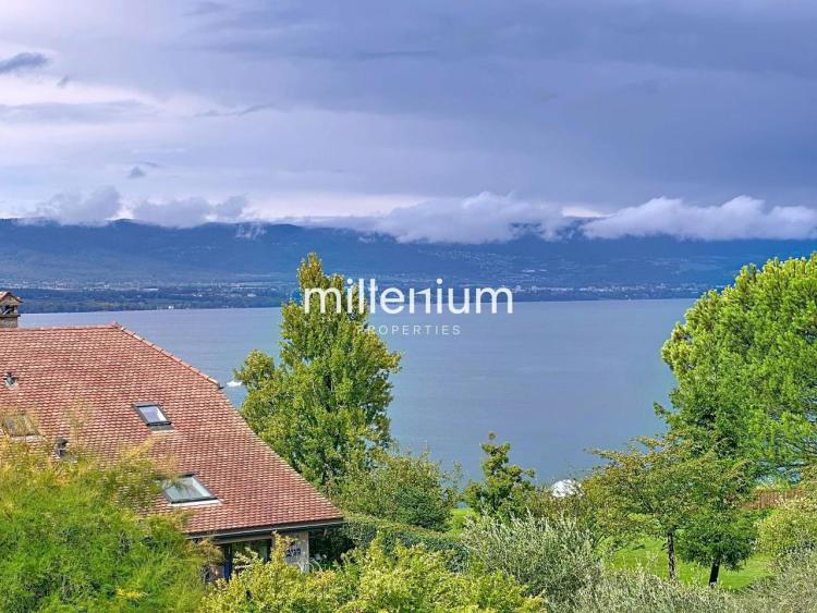 Appartement neuf avec vue Lac à Anières.